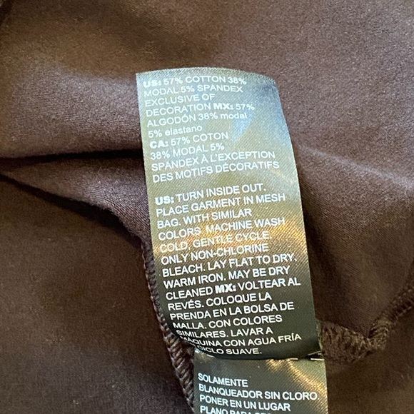 WHMB peplum top, in Black, size L - Picture 4 of 6